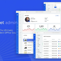 واجهة منصة Jet Admin لبناء لوحات التحكم بدون كود بخاصية السحب والإفلات